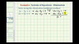 Free Tutorial On Solving Equations By Addition Method Video Lessons Examples Solutions