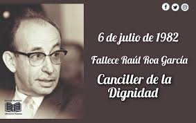 Raúl Roa García llevó a las tribunas de la diplomacia el verbo encendido de  revolucionario y la pasión de una #Cuba 🇨🇺 verdaderamente soberana. Su  legado guía a los diplomáticos cubanos, quienes