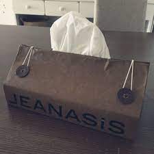 増えていく紙袋は再利用しよう とっても簡単にアレンジできちゃう ボックスティッシュケース ティッシュケース 紙袋 リメイク