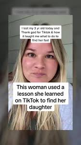 After losing sight of her 3-year-old daughter in a crowd, a mother  remembered a tip she saw