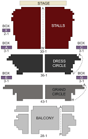 Palace Theatre London Seating Chart Stage London