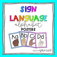 Sign language is relatively easy to learn for non hearing impaired individuals. Alphabet Sign Language Printable Worksheets Teachers Pay Teachers