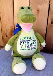 Birth Announcement Stuffed Animals Your Place To Buy And Sell All Things Handmade Personalized Baby Gifts Personalized Baby Boy Gifts Monogramed Baby Gifts