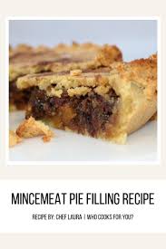 Mincemeat Pie Filling Recipe Mincemeat Pie Filling Recipes Fall Pies Recipes