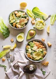 Avocado Chicken Caesar Salad Avocado Caesar Salad Dressing Recipe Chicken Caesar Salad Caesar Salad Chicken Avocado