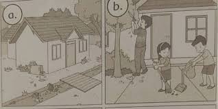 Gambar lingkungan rumah bersih dan sehat kartun. Guru Berbagi Hidup Bersih Dan Sehat Di Lingkungan Rumah