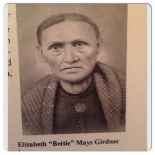Elizabeth “Betsy” Mays Girdner (1816-1884)