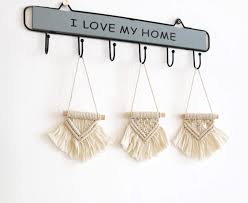 Check spelling or type a new query. Mkouo Mini Makramee Wandbehang Set Of 3 Cute Makramee Christmas Tree Ornaments Boho Geometrical Art Woven Car Mirror Charm For Nursery Apartment Bedroom Living Room Dorm Home Decor Handmade Gifts Idea Wandteppiche