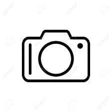 Upon tapping on the icon, the full photo is shown, but cannot be edited nor shared. Photo Camera Vector Icon Line Icon Royalty Free Cliparts Vectors And Stock Illustration Image 128854119