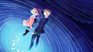 Download Wallpaper 1920x1080 Kyoukai No Kanata Kuriyama Mirai Kanbara Akihito Full Hd 1080p Hd Background Wallpaper Hd Kartun Tablet