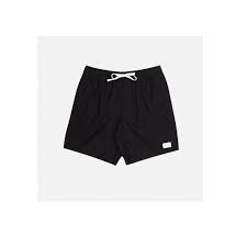 Rhythm Men S Classic Linen Jam Short Vintage Black Seaside Surf Shop