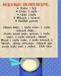 Membuat mayonis buatan sendiri mudah, dan ia lebih baik daripada kebanyakan versi yang dibeli oleh kedai. Resepi Mayonis Homemade Resepi Masakan