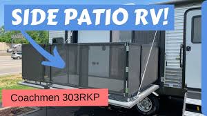 Place the 2x4s at the sides of the. Side Patio Rv Check Out The Coachmen Catalina 303rkp Youtube