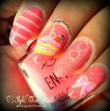 Birthday cake with candles nail art design idea. Amazing Birthday Nail Art Ideas 17 Nail Designs Perfect For Your Celebration