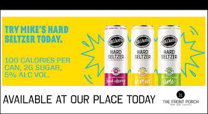 Have corona hard seltzer gluten free variety pack 2 spiked sparkling water delivered to your door in under an hour! The Front Porch Mike S Hard Seltzer Is A Vegan And Gluten Free Alcoholic Sparkling Water With Only 100 Calories And A Crisp Hint Of Natural Flavour It S Light And Easy To Enjoy