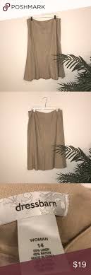 Dress Barn Tan Skirt Tan Skirt Dress Barn Skirts Clothes Design