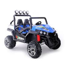 Buggy is generally used to refer to any lightweight automobile with off road capabilities and sparse bodywork. Vertex Buggy Utv 12 Volt Kinder Elektroauto Mit Fernsteuerung Blau Schwarz Smyths Toys Deutschland