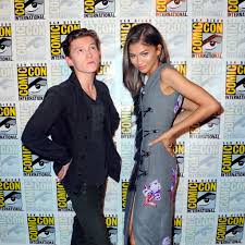 He was seen gently holding her face. Zendaya And Tom Holland Pictures Popsugar Celebrity Uk