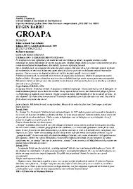 53:40 nikolay 2 773 просмотра. Doc Eugen Barbu Groapa Anda Boboc Academia Edu