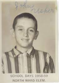 Me in 1st grade or kindergarten probably 1949 too old to remember 🤔