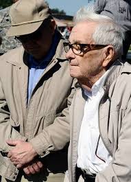 U.S. Army Col. William D. Coffey, retired, observes