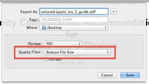 Reduce File Size Filter In Preview App For Pdf Files Study Skills Pdf File Size
