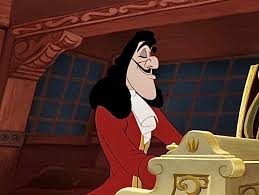 Peter Pan Walt Disney Rko 1953 Yes Miss Bell Captain Hook Admits Defeat Tomorrow I Leave The Isl Peter Pan Disney Dark Disney Captain Hook Peter Pan