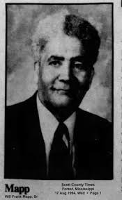Will Frank Mapp Sr. (1920-1994)