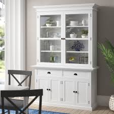 Shop our best selection of farmhouse & cottage style china cabinets & hutches to reflect your style and inspire your dining room. Cottage Country Display China Cabinets You Ll Love In 2021 Wayfair