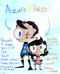Invader Zim Dib X Blu Kids Version 2 By Sillyhisui On Deviantart 825 x 1275 png 334 кб. deviantart