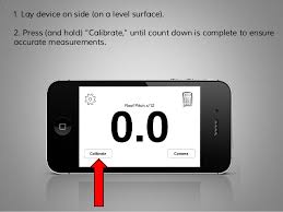 Note that the measure app is in no way meant to be accurate enough to use for making cuts on a piece of wood or important decisions based on size. How To Estimate Roofs Using Pitch Gauge