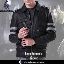 Resident Evil 6 Gaming Leon Kennedy Jacket Jackets Creator Leon Kennedy Jackets Resident Evil