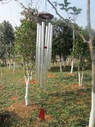 How to make diy copper garden art flowers as weatherproof ornaments from the garden using a die cutting machine. Amazing Wood Metal Garden Ornaments Grace Deep Resonant Relaxing Windchime Church Bell Wind Chimes 46 76 M02256 Garden Ornaments Metal Garden Ornamentsornaments Garden Aliexpress