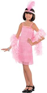 Girls Pink Flapper Costume Party City Pink Flapper Dress Fancy Dress Costumes 1920s Fancy Dress