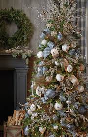 Raz 2017 Decorated Christmas Trees Trendy Tree Blog Holiday Decor Inspiration Wreath T Pre Decorated Christmas Tree Rustic Christmas Tree Rustic Christmas