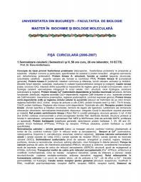 Clip de prezentare a facultăţii de biologie din cadrul universităţii din bucureşti. Universitatea Din Bucuresti Facultatea De Biologie Master In