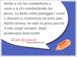 Le frasi concessive sono sicuramente uno degli argomenti più difficili per chi studia italiano… come si usano? 5 Frasi Di Buonanotte Con Armi Diario Dei Pensieri