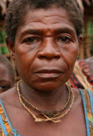 Woman in northern Congo 2011.