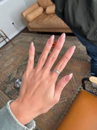 Here are 13 of the best celeb coffin nail looks on instagram. Nude Peach Pink Coffin Nails Static Nails