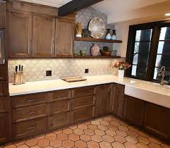 The pairing is right above the electronic stove. The Top 81 Kitchen Tile Backsplash Ideas