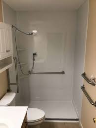 At barrier free plus, we specialize in ada compliant installations including residential bathroom modifications. Barrier Free Shower Base Bath Renew