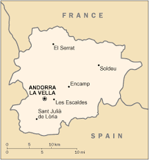 Andorra, officially the principality of andorra, is one of the smallest states in europe. Andorra Atlas Maps And Online Resources Infoplease Com Andorra Map Andorra Andorra La Vella