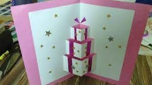 Learn how to make your own diy pop up card for any occasion with these simple instructions, free template, and video lesson. Handmade Pop Up Card Youtube