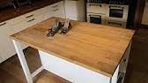 Combine a kitchen island with shelves to create a rustic kitchen where you can cook together. Ikea Basics Tornviken Kitchen Island Youtube