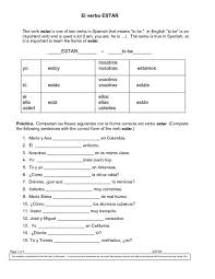 Pin By Wilmer Telleria On Spanish 1 And 2 Verbs Phonics Worksheets Spanish Worksheets Worksheets