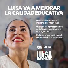 LuisaPorLaVida #LuisaPresidenta
