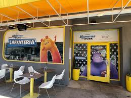 Disney monsters at work katherine cutter sterns figure. Monsters At Work Laffateria Takes Over Lemonade Restaurant Locations In California July 1st 4th Laughingplace Com