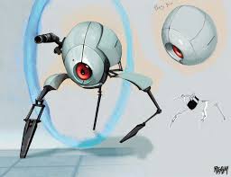 Portal 2 Concept Art Robot Concept Art Portal Art Concept Art