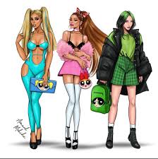 The Powerpuff Girls Dojo Cat Ariana Billie Powerpuff Girls Fanart Powerpuff Girls Anime Powerpuff Girls