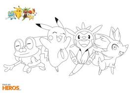 While some may think that pokemon is a kids cartoon meant for young children, this phenomenon has touched multiple. 73 Idees De Dessin Pour Les Enfants Coloriage Coloriage Pokemon Dessin